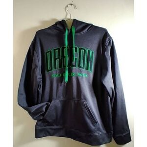 Oregon Ducks Gray Size Medium Top Of The World Pullover Hoody